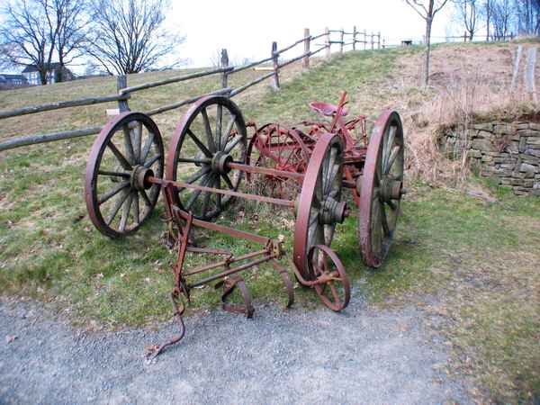 Museum Lindlar alte Landmaschine
