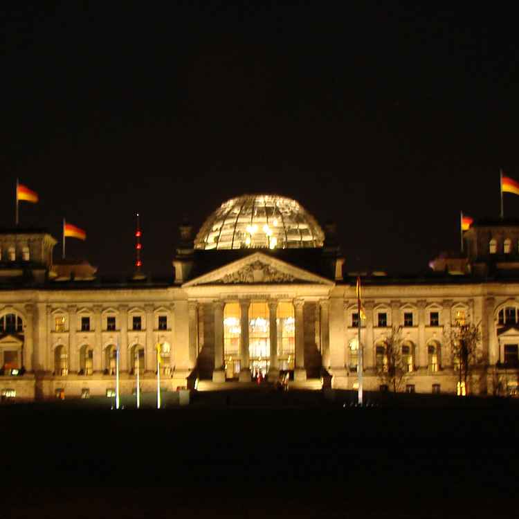 Reichstag abend