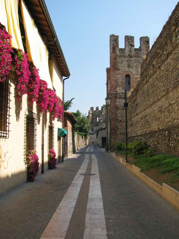 Gardasee - Lazise - Stadtmauer