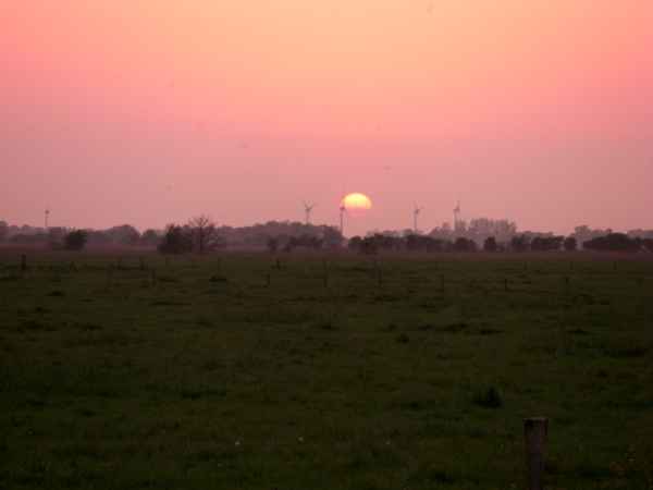 Sonnenuntergang im Norden