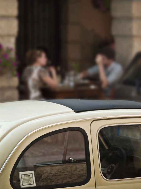 Im Cinquecento zum Rendezvous