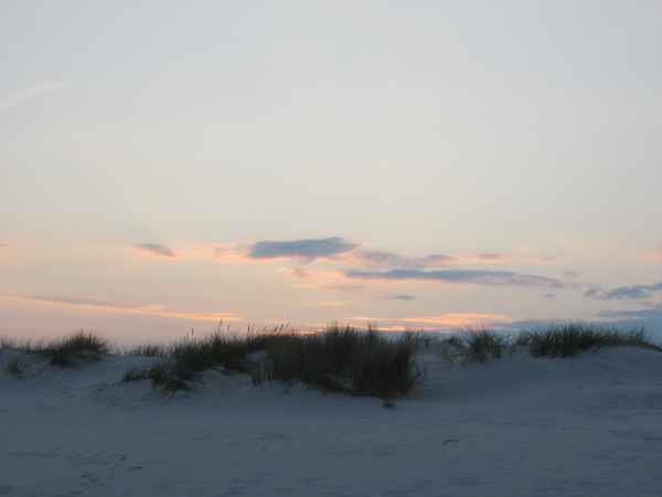 Sonnenuntergang an der Nordsee
