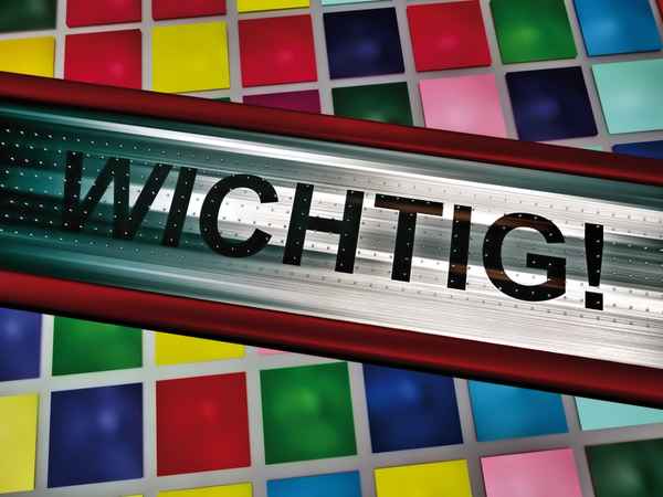Wichtig Banner