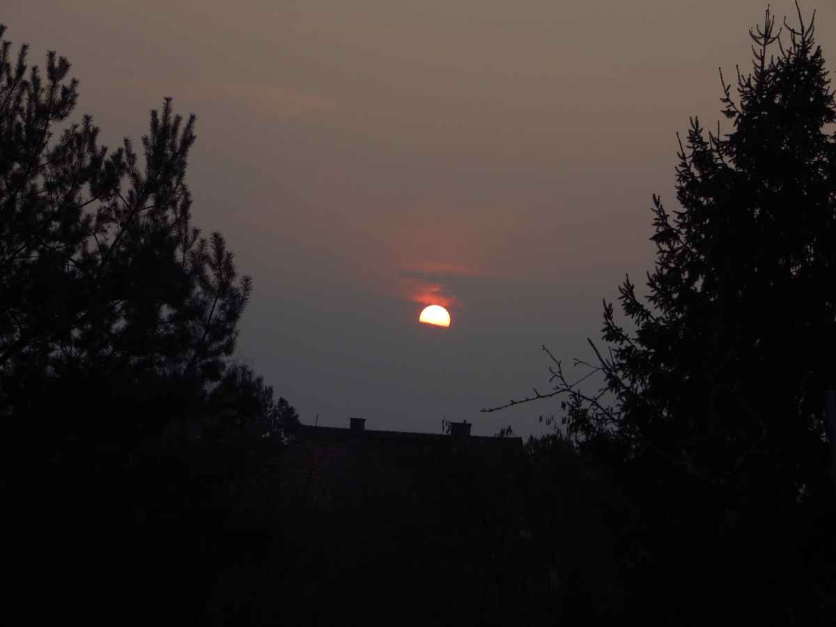 "WS" Sonnenuntergang