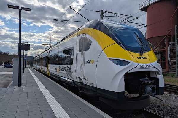 Akku Triebwagen der Hesse Bahn