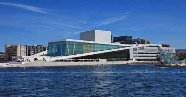 Das Opernhaus in Oslo