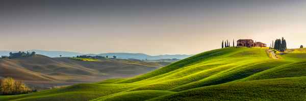 Landschaft der Toskana