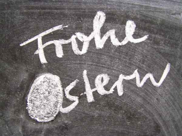 Frohe Ostern - Kreide