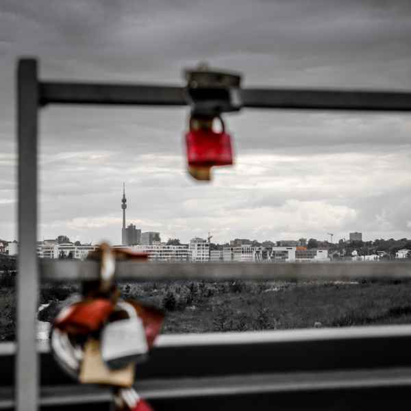 Liebesschloss Phoenixsee Dortmund