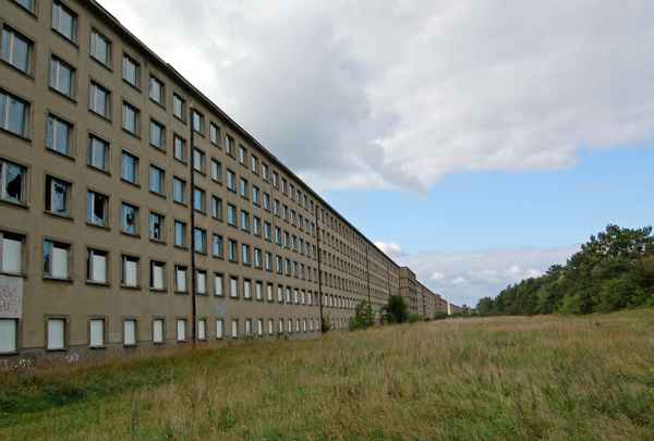KdF-Ferienanlage der Nazis in Prora auf Rügen