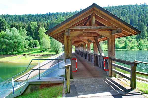 Brücke an der Nagoldtalsperre