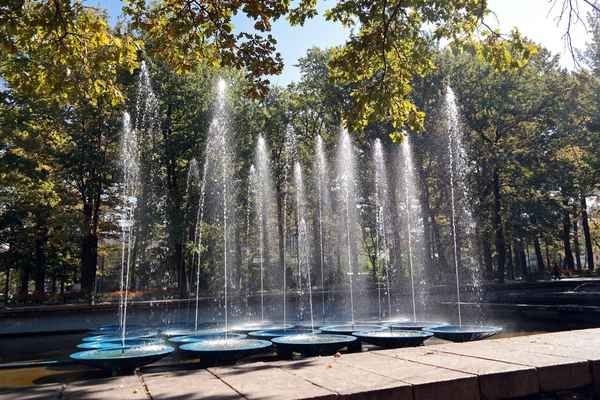 Springbrunnen im Eichenpark