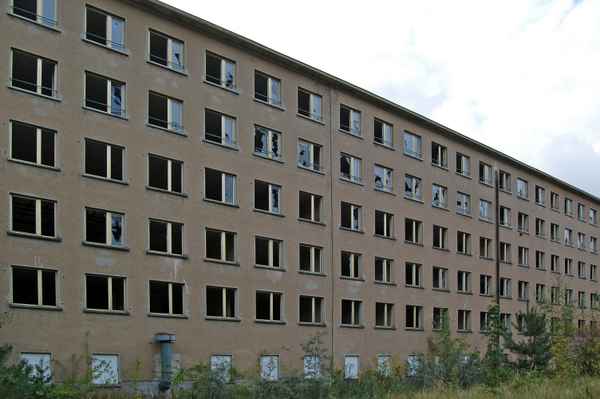 KdF-Ferienanlage der Nazis in Prora auf Rügen