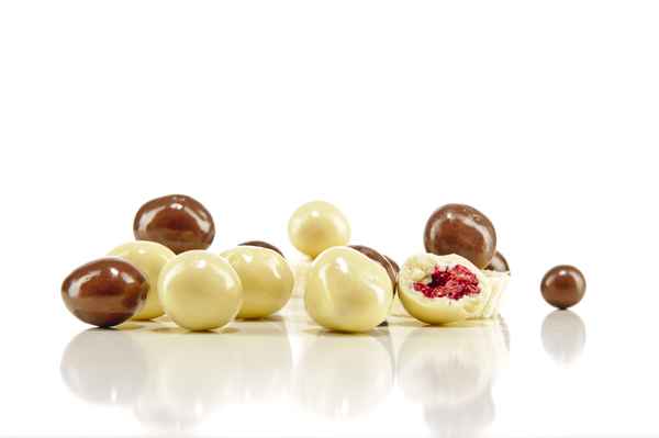 Himbeeren im Schokomantel