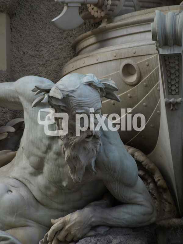 Seefahrer (Detail an der Wiener Hofburg)