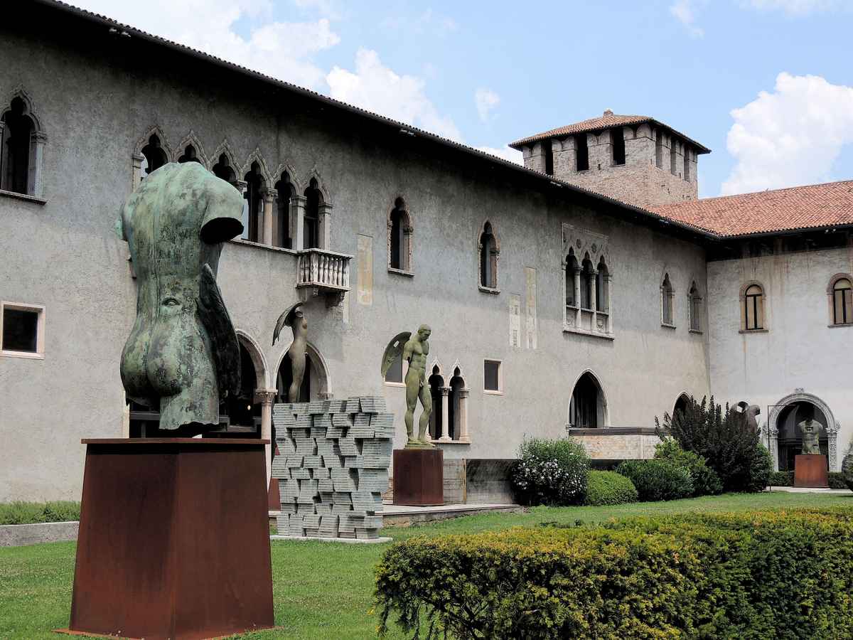 Verona, Innenhof des Castelvecchio
