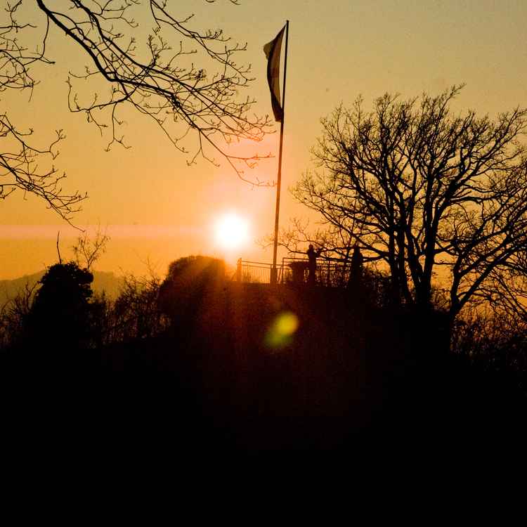 burgmitsonnenuntergang
