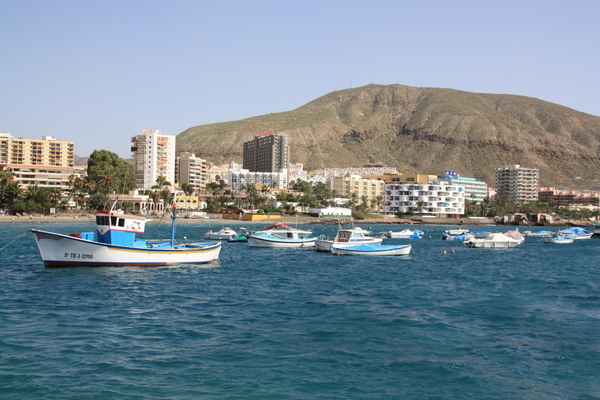 Blick auf Los Cristianos