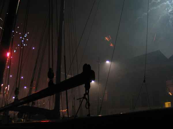 Silvester im Hafen