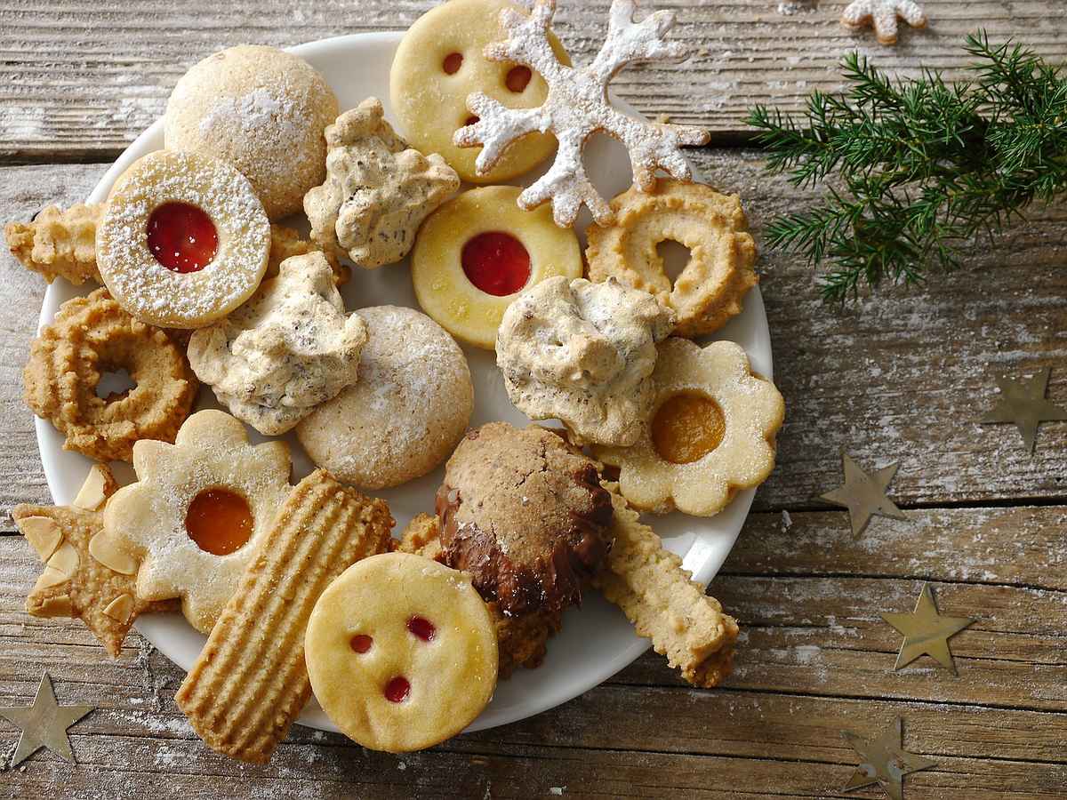 mein Plätzchenteller . . .