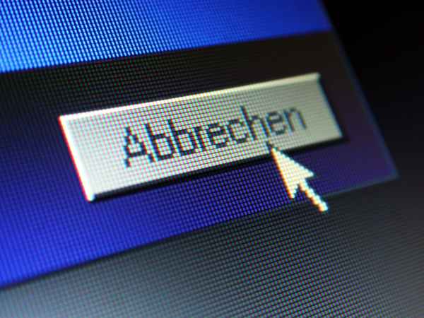 abbrechen