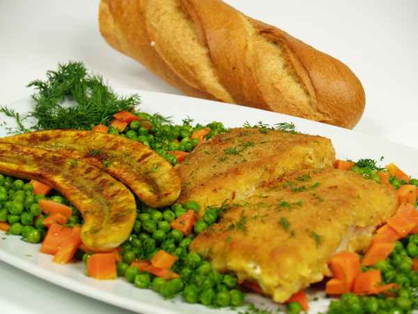 Fisch gebacken