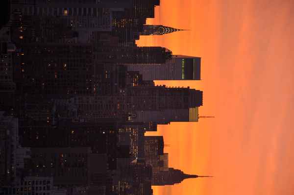 New York Sunset Abendstimmung