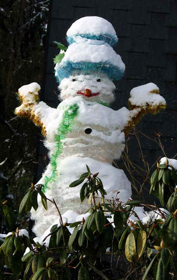 freundlicher Schneemann