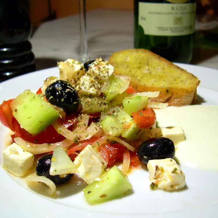 Griechischer Bauernsalat 2