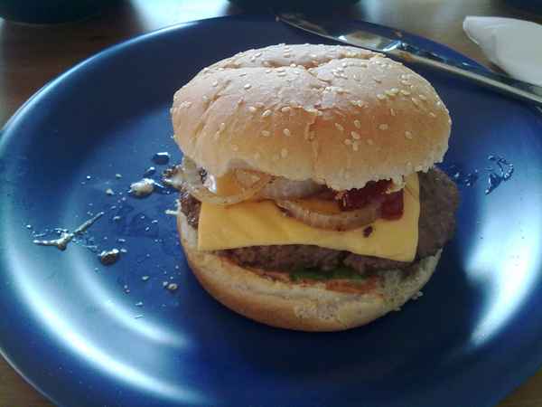 Leckerer Hamburger