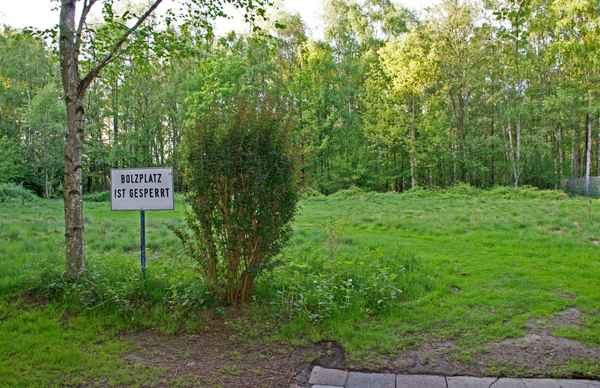 Der Bolzplatz ist gesperrt!