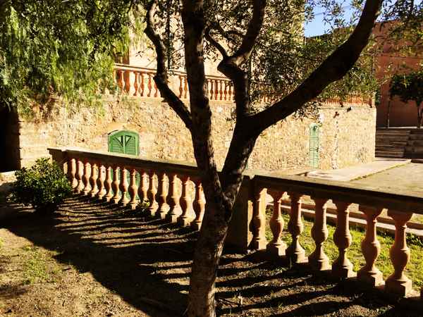 Siesta-Stimmung Innenhof Spanien