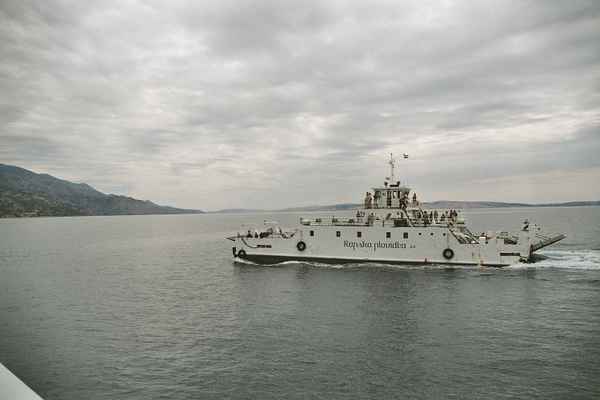Rückfähre von der Insel Rab