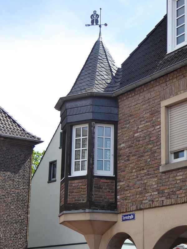 Erker an einem Altstadt-Haus