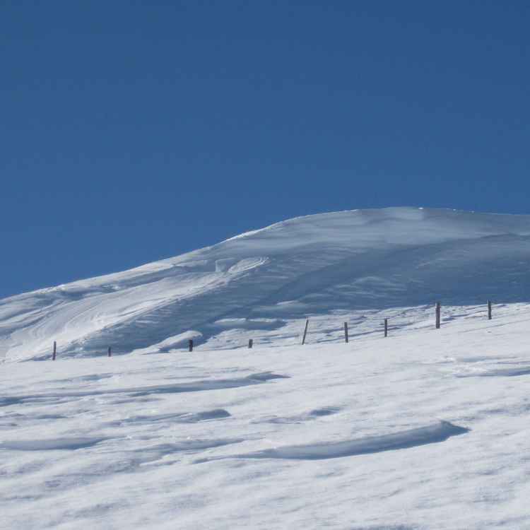 Schneeverwehung
