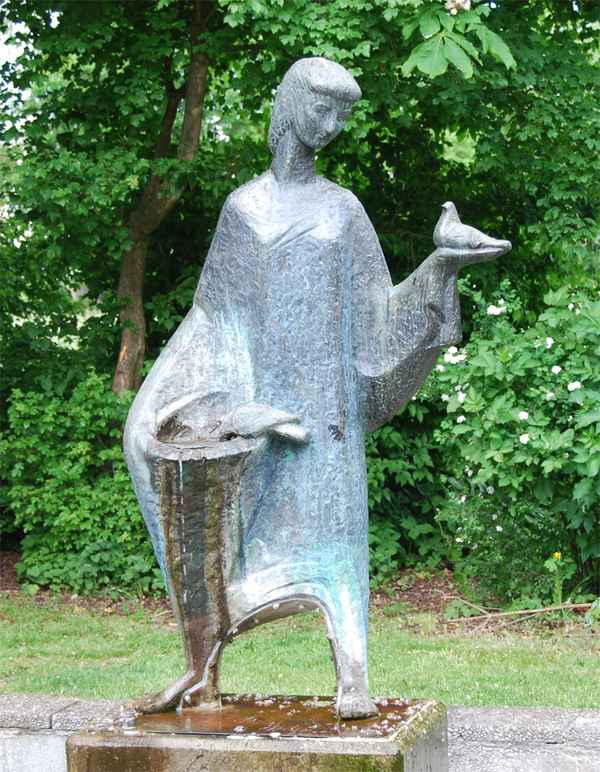 Taubenmariebrunnen in Königsbrunn