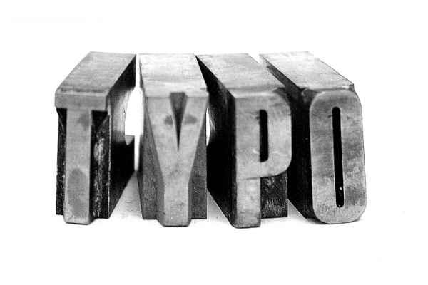 Bleisatz, Buchstaben, Typo