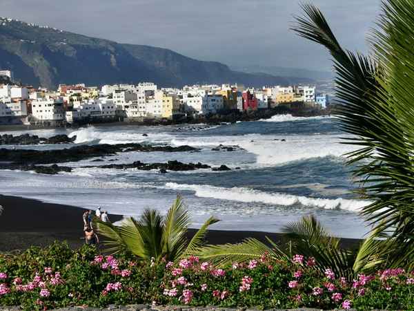 Teneriffa - Puerto de la Cruz - Playa Jardín