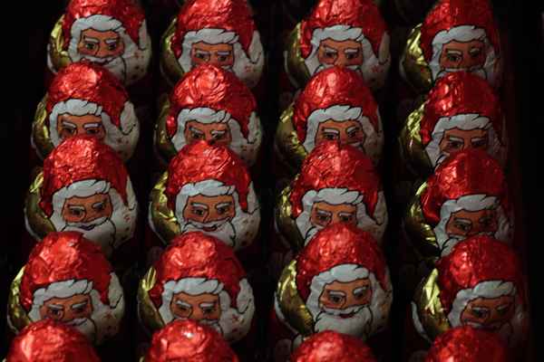 Aufmarsch der Weihnachtsmänner