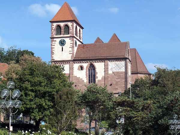 Pforzheim - Schloßkirche in der Innenstadt
