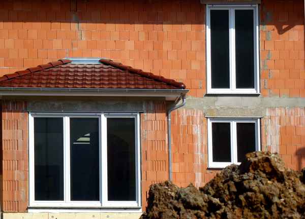 Wohnhaus im Rohbau