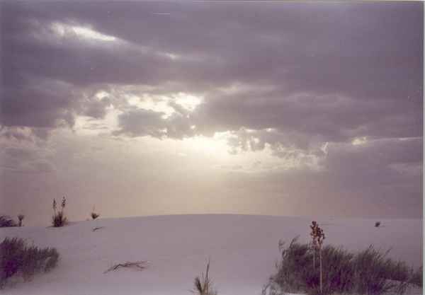 Die Wolken verheißen nichts Gutes