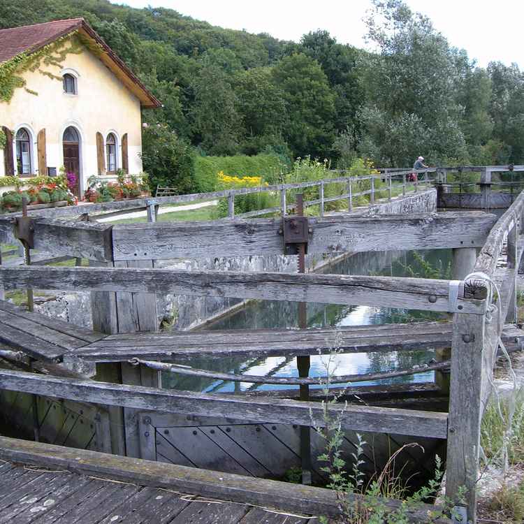 Alte Schleuse im Altmühltal