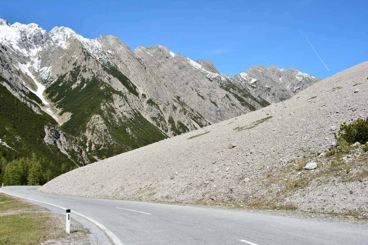Muren am Hahntennjoch