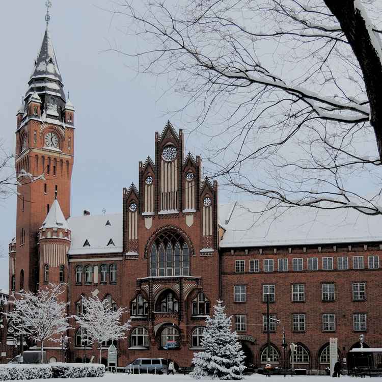 Winter am Rathaus Köpenick