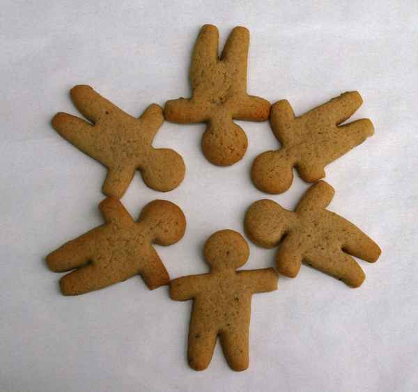 Plätzchenmännchen Kreis