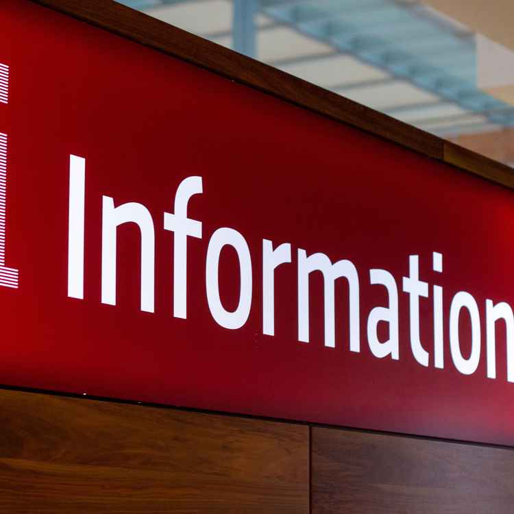 Informationsschalter