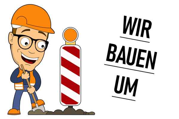Wir bauen um