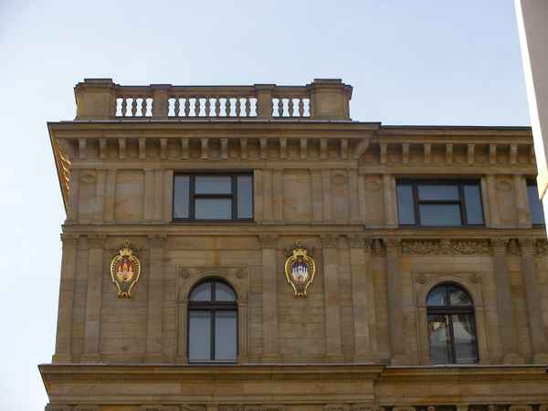 Wappen in der Altstadt von Prag