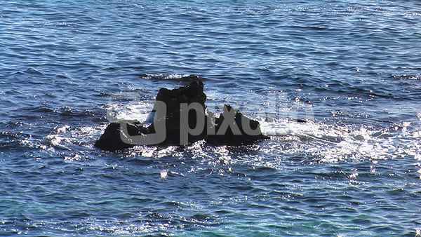 Fels im Wasser